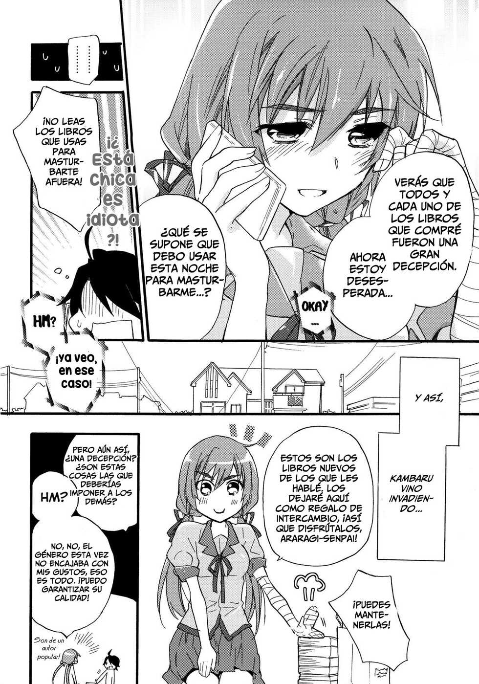(SC61) [ABLISS (Mei)] Once&ForAll (Bakemonogatari) [Spanish] - Page 5