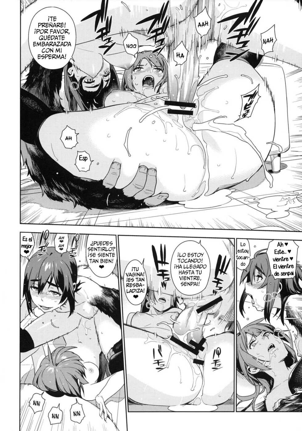 (C85) [enuma elish (Yukimi)] Valhallagatari 2 (Bakemonogatari) [Spanish] - Page 23