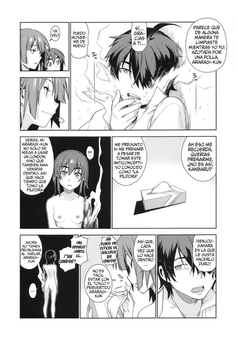 (C85) [enuma elish (Yukimi)] Valhallagatari 2 (Bakemonogatari) [Spanish] - Page 29