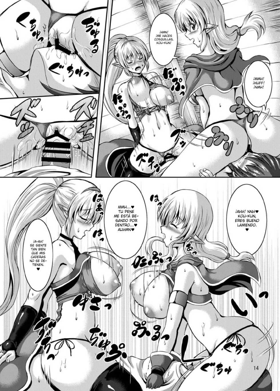 (C96) [Utaneya (Sion)] Boku to Isekai no Onee-san | Me and The Ladies from Another World [Spanish] - Page 13
