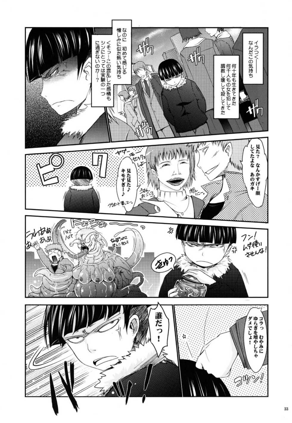 (C77) [Garyuh-Chitai (TANA)] Touchuu Kasou (Mahou Shoujo Ai) - Page 32