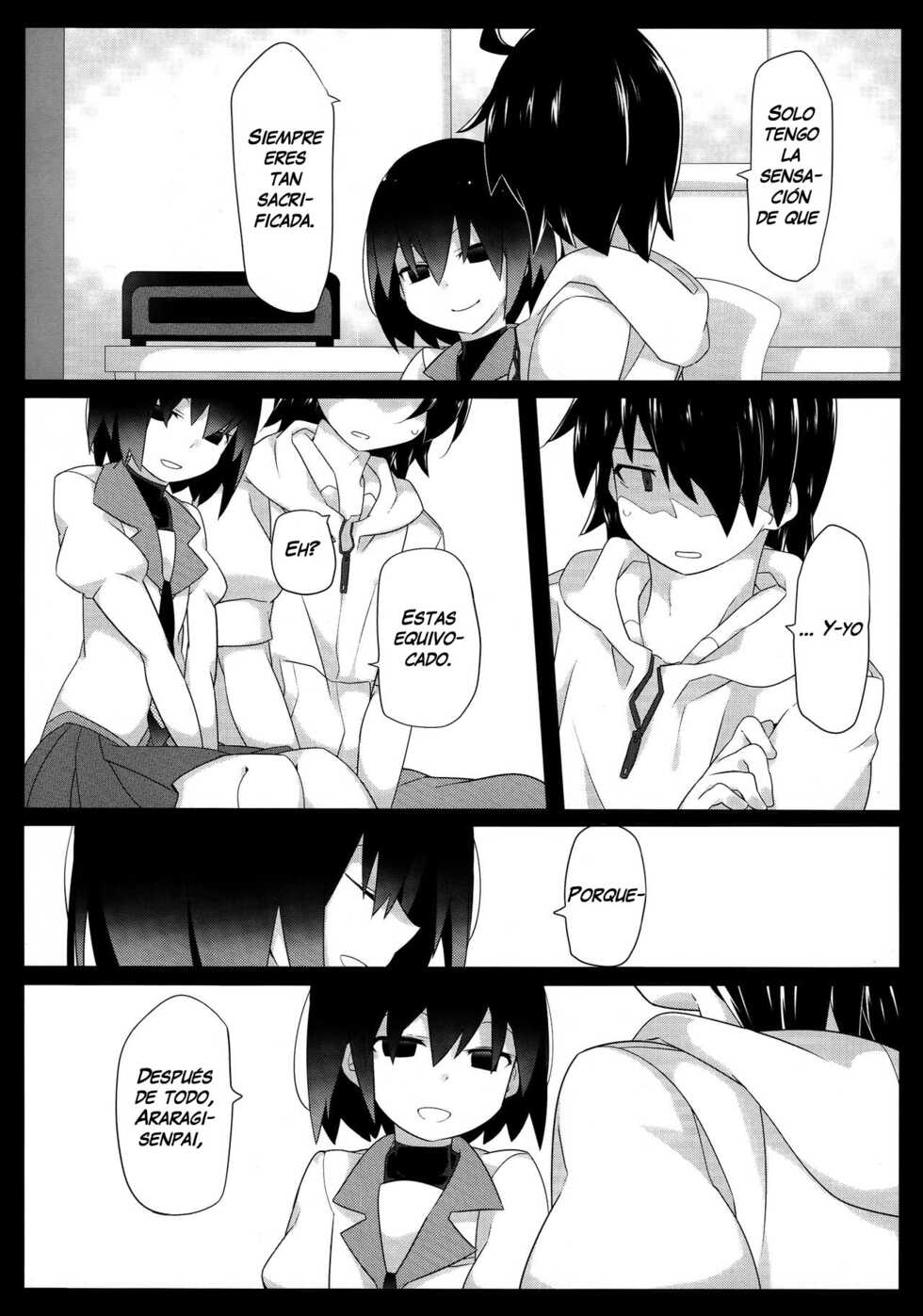 (C90) [Sunset Beach (Hammer)] Kuragari Melt (Bakemonogatari) [Spanish] - Page 31