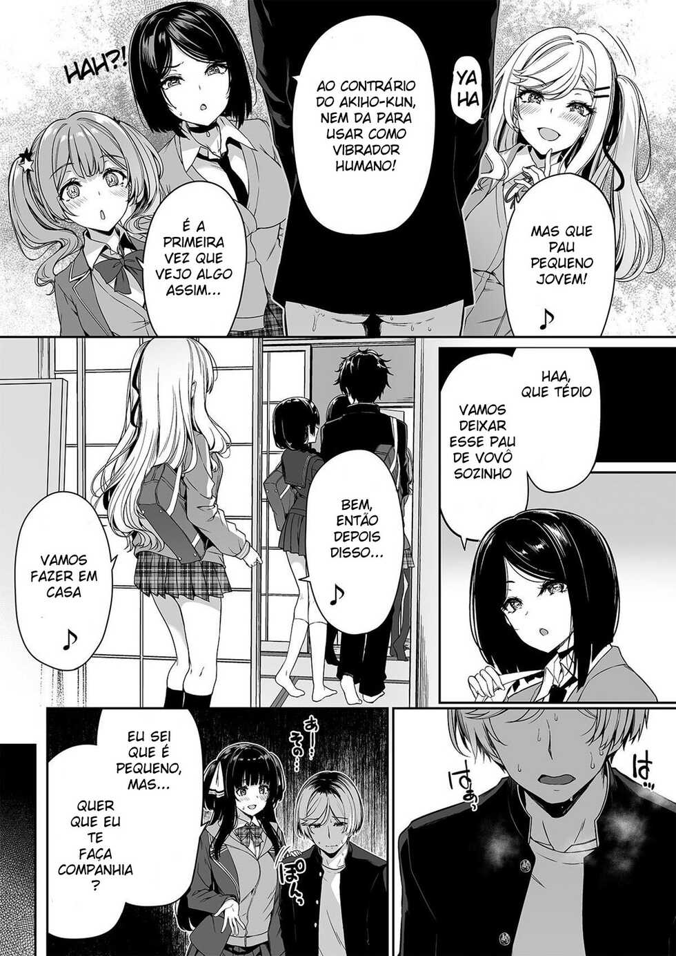 [Bottle Ship Bottler (Kazakura)] InCha Couple ga You Gal-tachi to SEX Training Suru Hanashi 2 [Portuguese-BR] [DiegoVPR] - Page 26