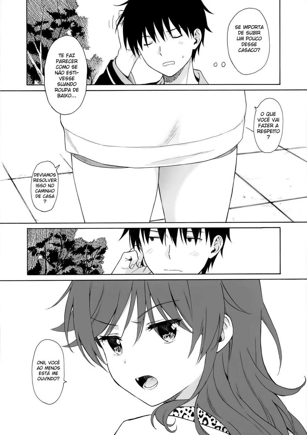 (AkihabaraDoujinsai 3) [Fuka Fuka (Sekiya Asami)] Imouto Manual (Qualidea Code) [Portuguese-BR] [DiegoVPR] - Page 7