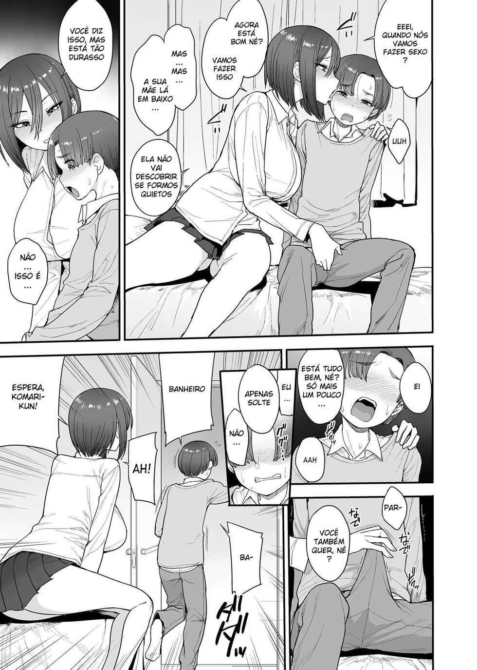 [Mousou Deguchi (Unou)] Succubus no Rinjin Onomiya-ke no Oyako | A minha vizinha succubus - O Caso de Mãe e Filha da Família Onomiya [Portuguese-BR] [DiegoVPR] [Digital] - Page 6