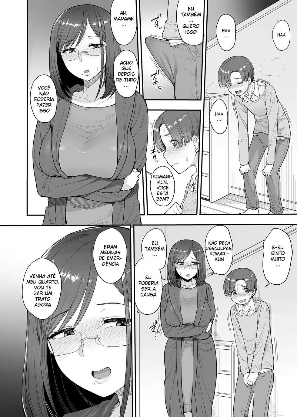[Mousou Deguchi (Unou)] Succubus no Rinjin Onomiya-ke no Oyako | A minha vizinha succubus - O Caso de Mãe e Filha da Família Onomiya [Portuguese-BR] [DiegoVPR] [Digital] - Page 7