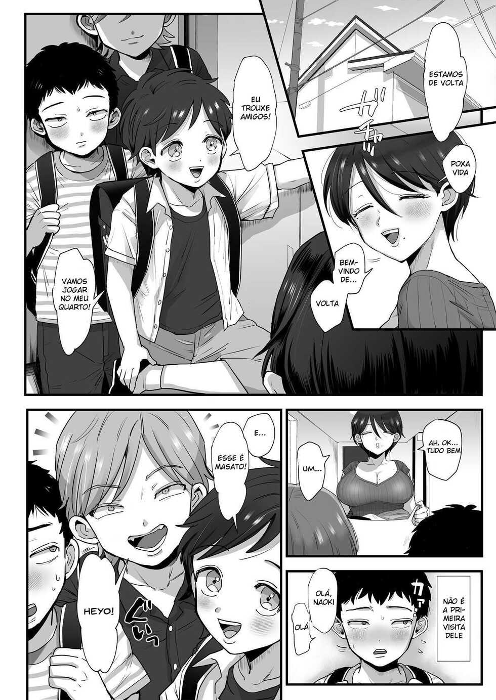 [sinistra (Eda)] Hosome Ottori Kyonyuu Mama. | Uma Mamãe de Olhos Estreitos e Seios Grandes [Portuguese-BR] [DiegoVPR] - Page 6