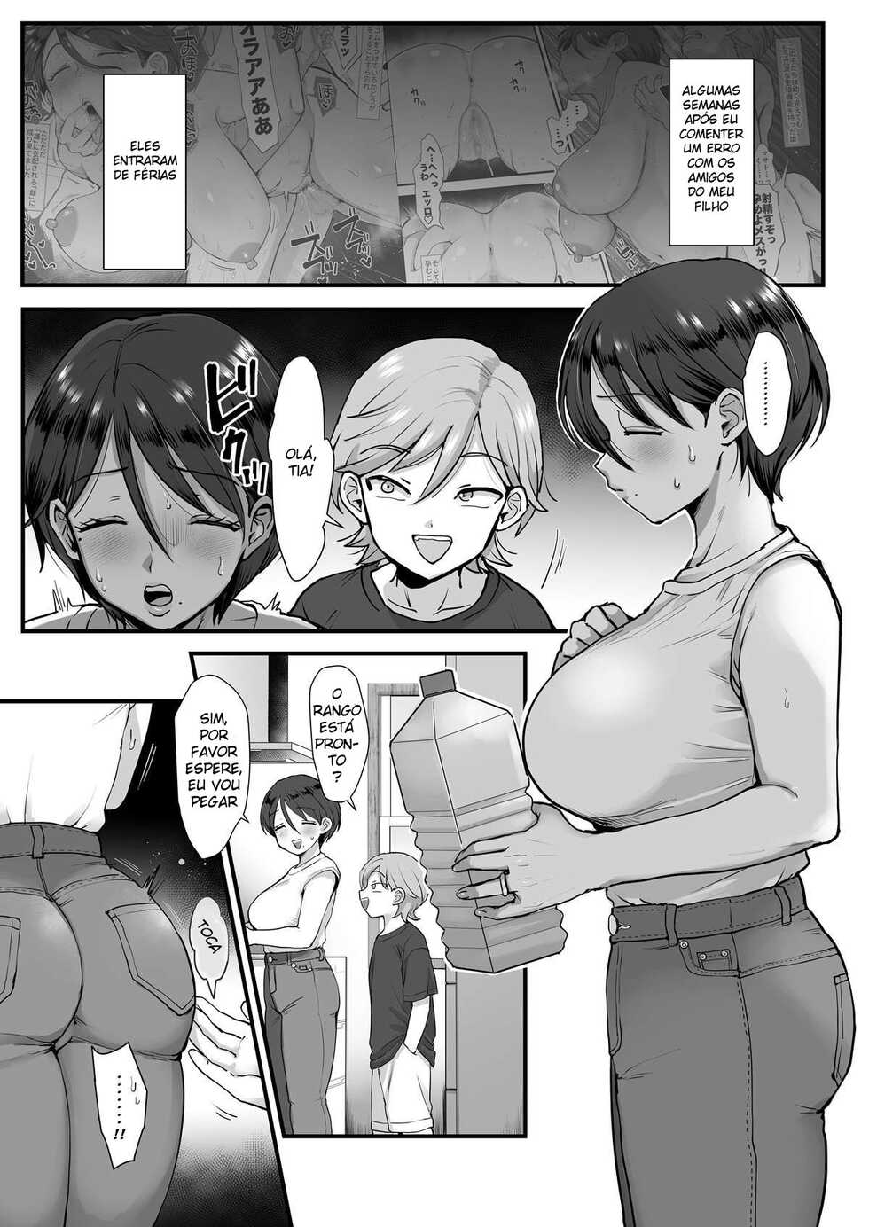 [sinistra (Eda)] Zoku Hosome Ottori Kyonyuu Mama. | Uma Mamãe de Olhos Estreitos e Seios Grandes 2 [Portuguese-BR] [DiegoVPR] - Page 3