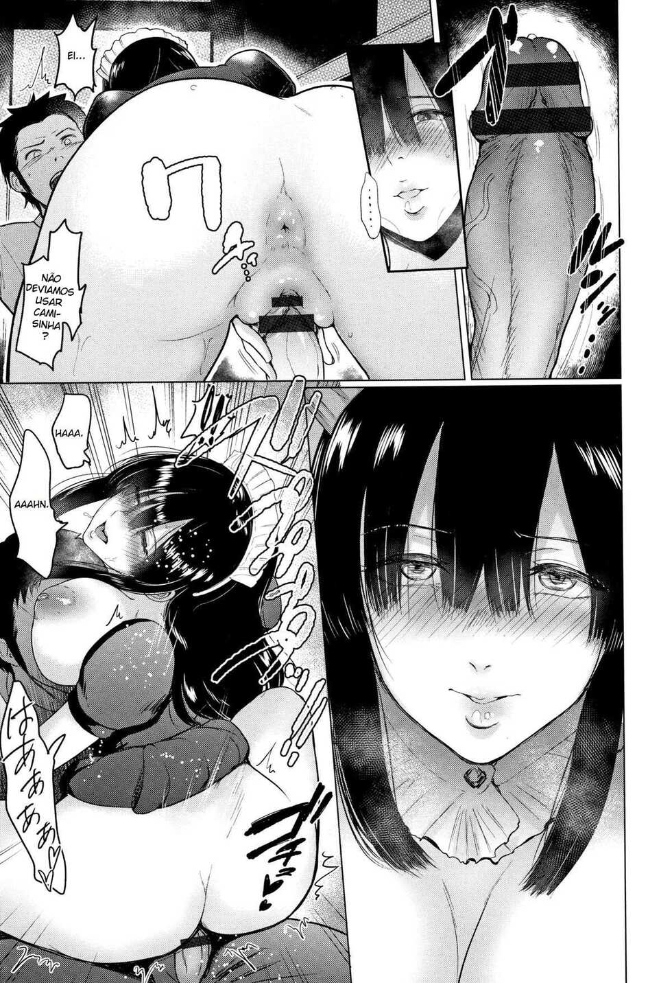 [Bifidus] Ayu no Kissashitsu | Cafeteria da Ayu (Ibitsu na Ai no Su) [Portuguese-BR] [DiegoVPR] - Page 13
