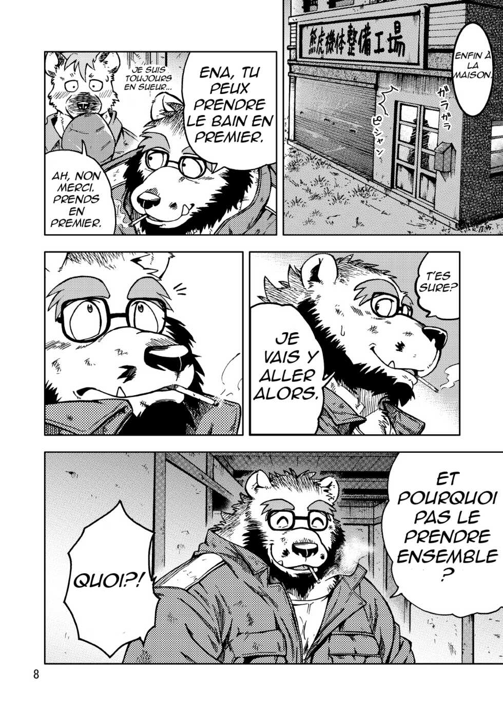[Garakuta ga Oka (Kumagaya Shin)] Renai Seibi (French) - Page 9