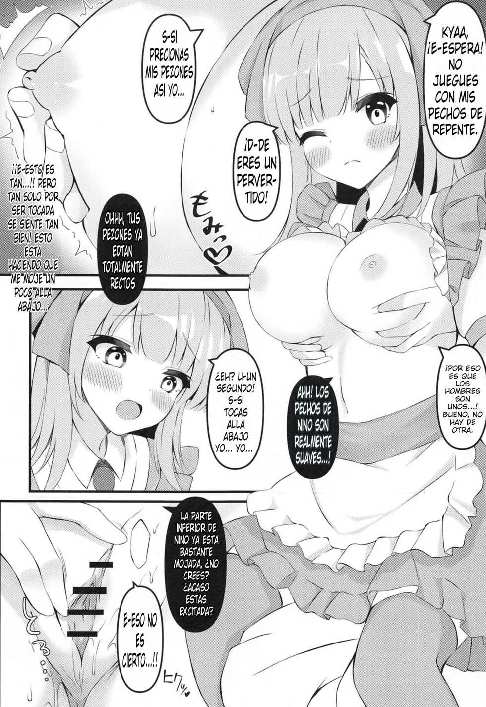 (COMIC1 BS-sai Special) [Sizuku Sushi (Sizuku)] Gotoubun no Maid-tachi (Gotoubun no Hanayome) [Spanish] - Page 7