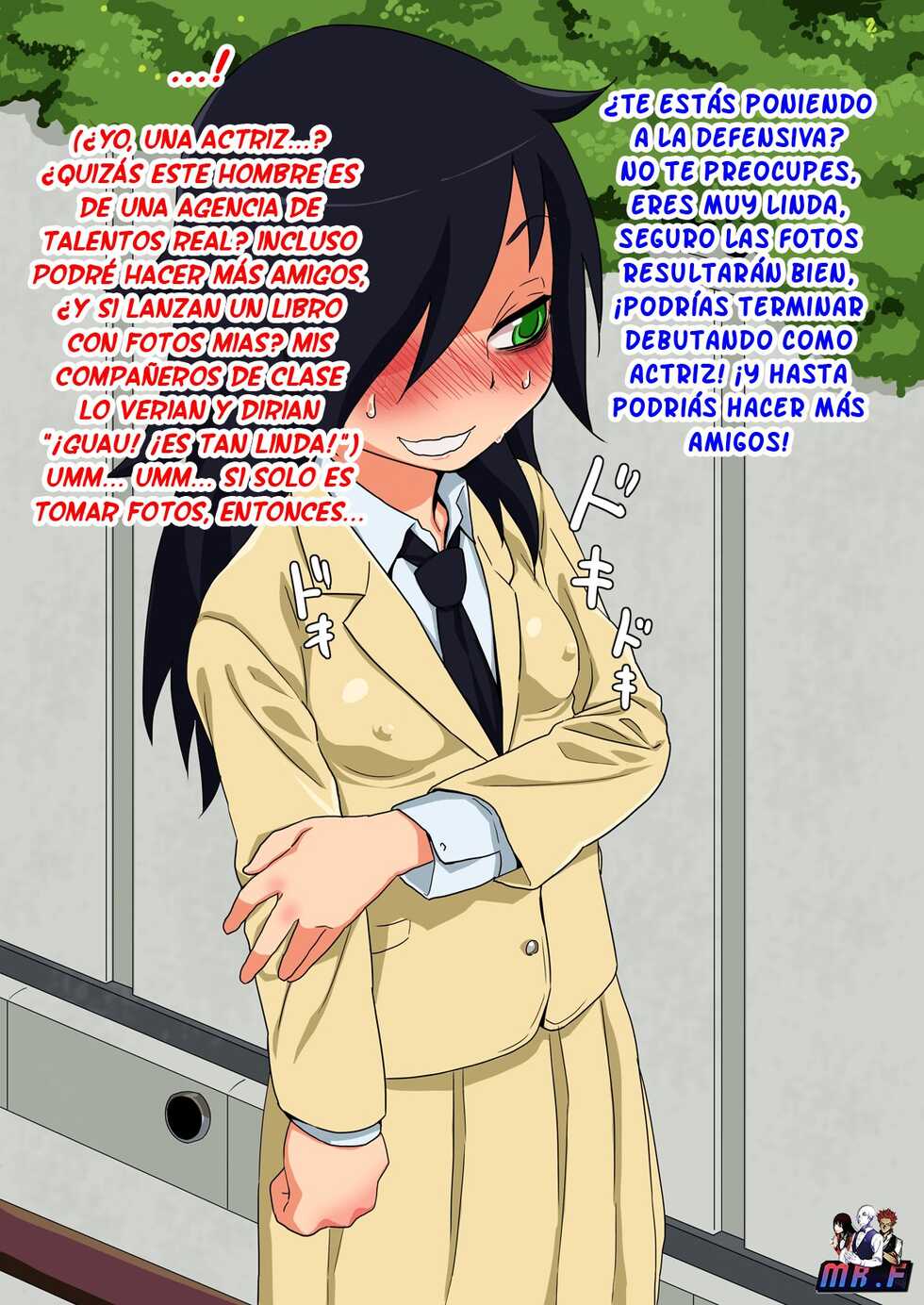 [Gujira 4 Gou] Watashi ga Motenai kara Tsugou no ii Onna ni Natta no wa Warukunai! | It's not my fault I became a slut because I'm not popular! (Watashi ga Motenai no wa Dou Kangaetemo Omaera ga Warui!) [Spanish] - Page 4
