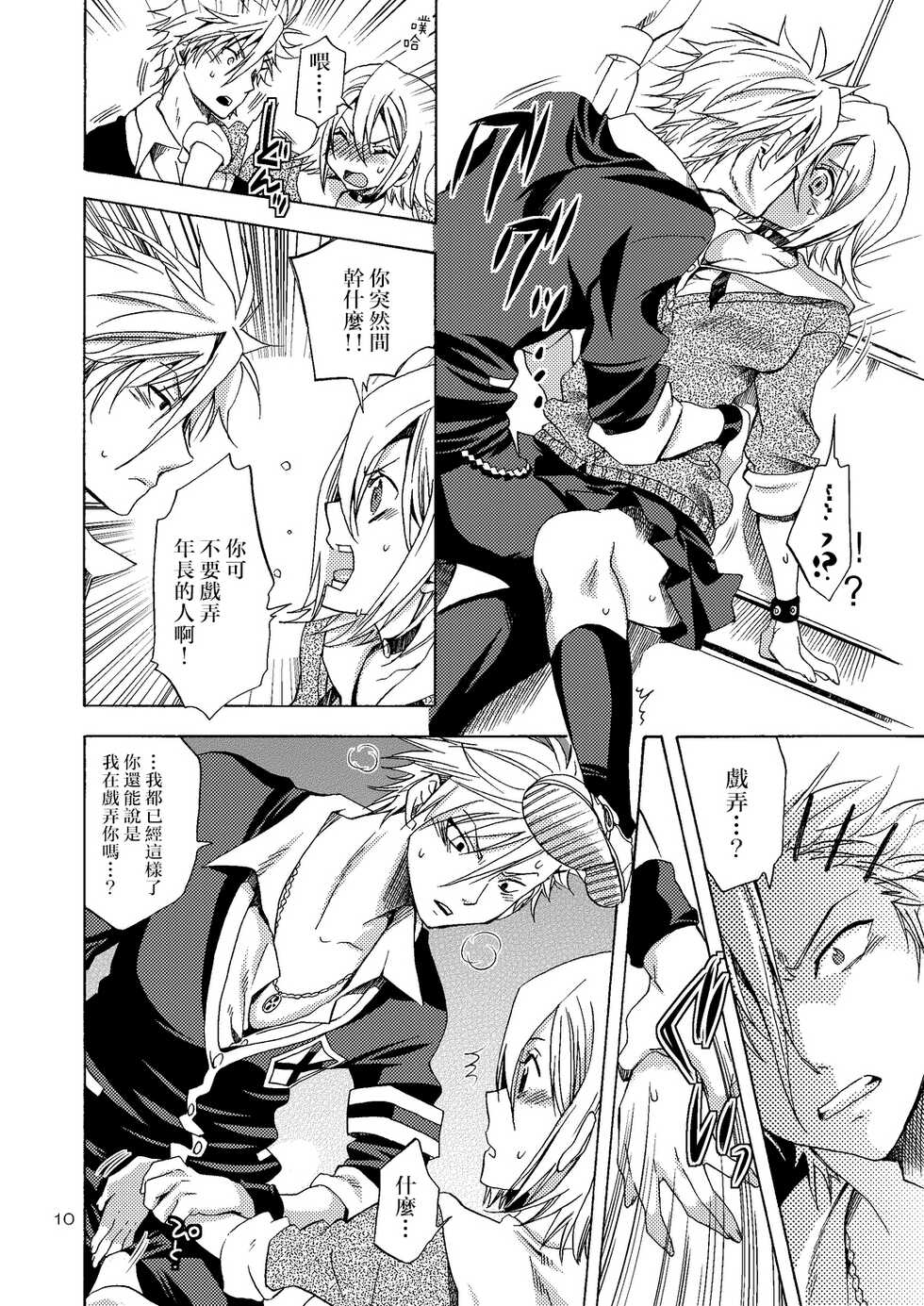 [Kurione-sha (Yu-ri)] Kansai-ben JK no Renai Jijou (Sket Dance) [Chinese] [路过的骑士汉化组] [Digital] - Page 10