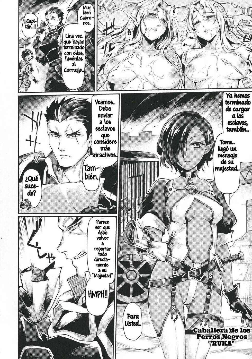 [Tsukitokage] Kuroinu II ~Inyoku ni Somaru Haitoku no Miyako, Futatabi~ THE COMIC Ch. 1 (Haiboku Otome Ecstasy Vol. 17) [Spanish] [Whitescan] [Digital] - Page 4