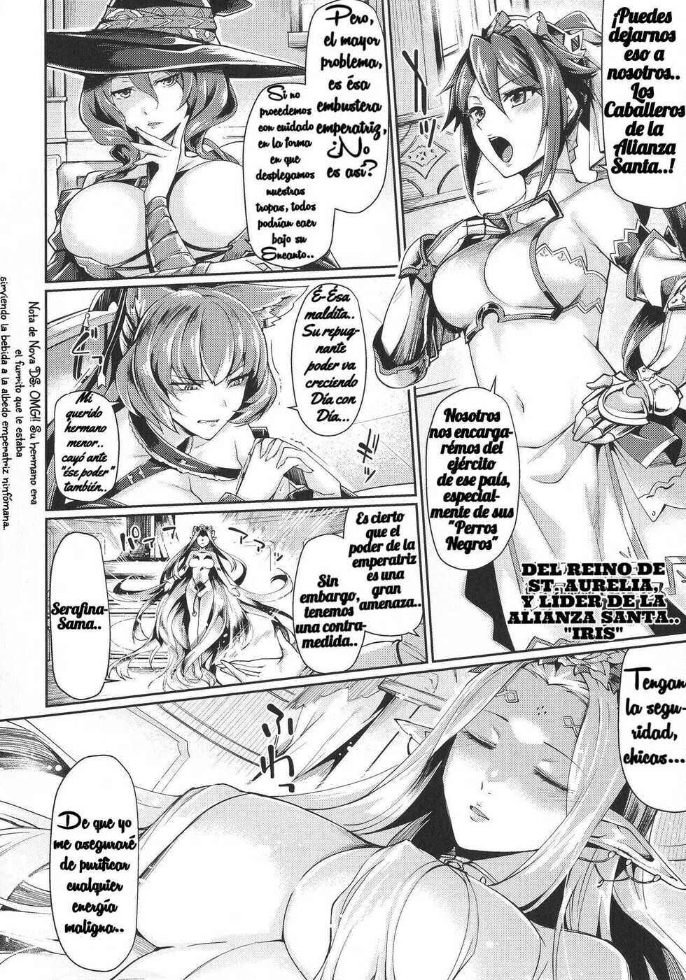 [Tsukitokage] Kuroinu II ~Inyoku ni Somaru Haitoku no Miyako, Futatabi~ THE COMIC Ch. 1 (Haiboku Otome Ecstasy Vol. 17) [Spanish] [Whitescan] [Digital] - Page 20