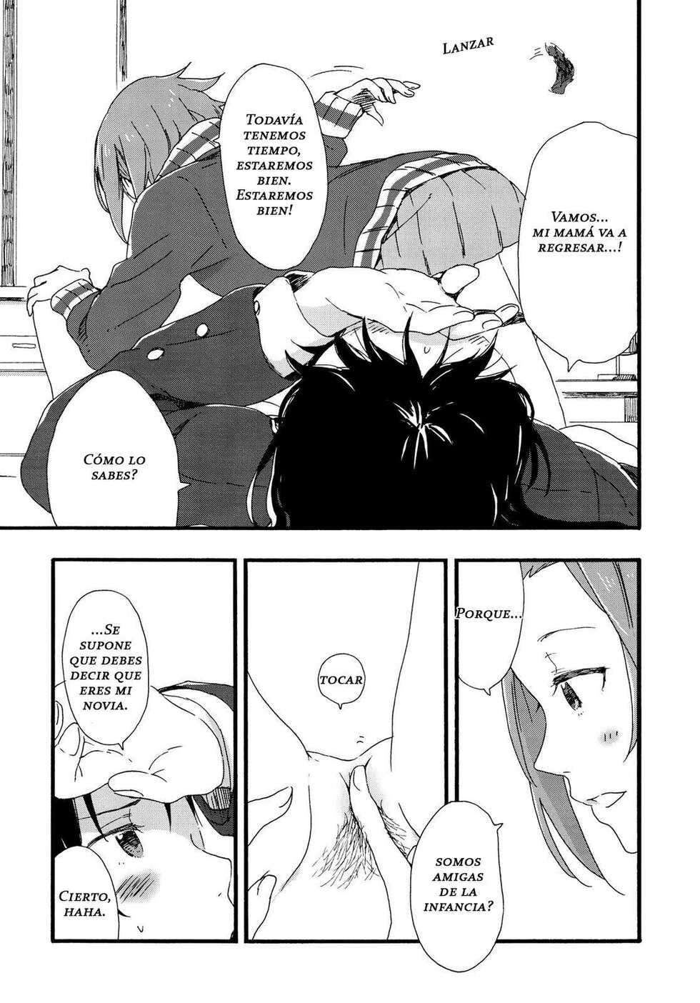 (C87) [Super Sentou, The Shakya (Fukutarou, Oke)] Otona no RitsuMio Hangyaku Hen | MioRitsu for Adults - Rebellion Story (K-ON!)  [Spanish] [Kallen no Fansub] - Page 32