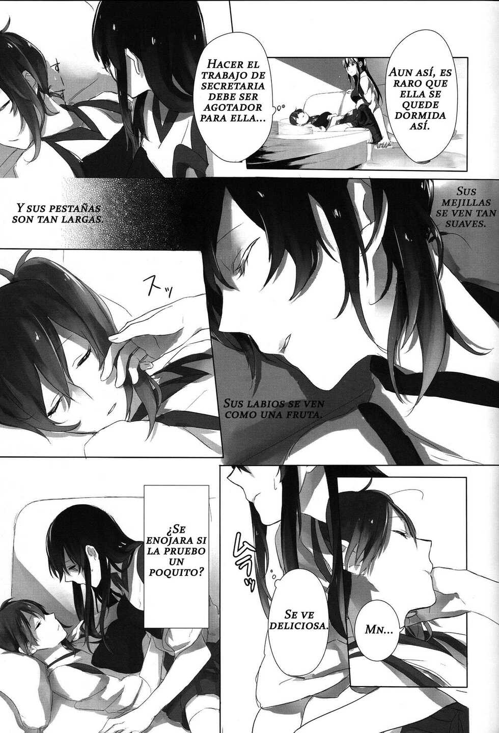 (C87) [Sleeper (Nekomura)] Ippai Taberu Kimi ga Suki! | I love the one who eats a lot (Kantai Collection -KanColle-) [Spanish] [Kallen no Fansub] - Page 10