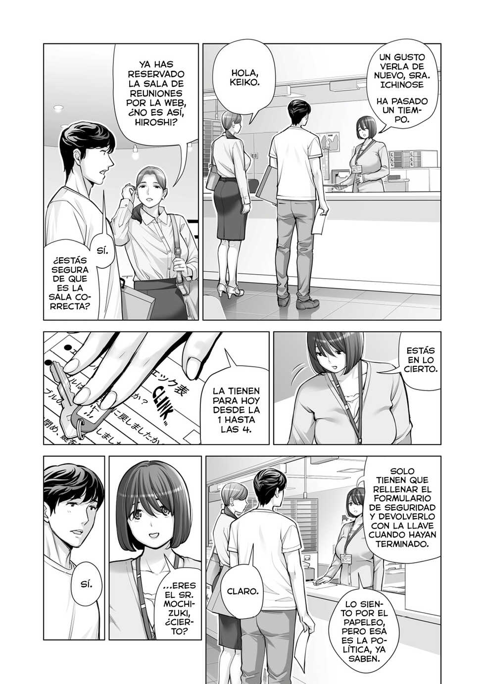[HGT Lab (Tsusauto)] Jichikai no Hitozuma wa Totemo Ecchi Deshita. 2 Chiku Center Shokuin Nakahara Keiko Hen | Asociaciones en la Vecindad Parte 2: Keiko [Spanish] [Anime no Mansebia] [Uncensored] - Page 12