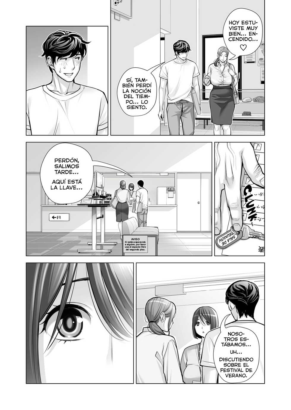 [HGT Lab (Tsusauto)] Jichikai no Hitozuma wa Totemo Ecchi Deshita. 2 Chiku Center Shokuin Nakahara Keiko Hen | Asociaciones en la Vecindad Parte 2: Keiko [Spanish] [Anime no Mansebia] [Uncensored] - Page 19