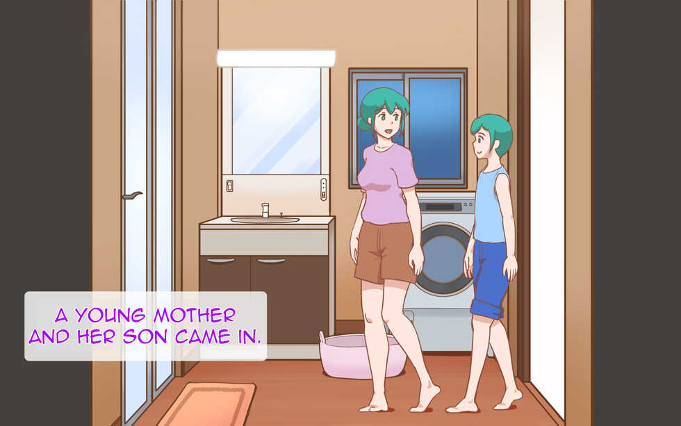 [pink-noise (Mizuiro Megane)] Mama Time Bathroom Hen [English][Amoskandy] - Page 6