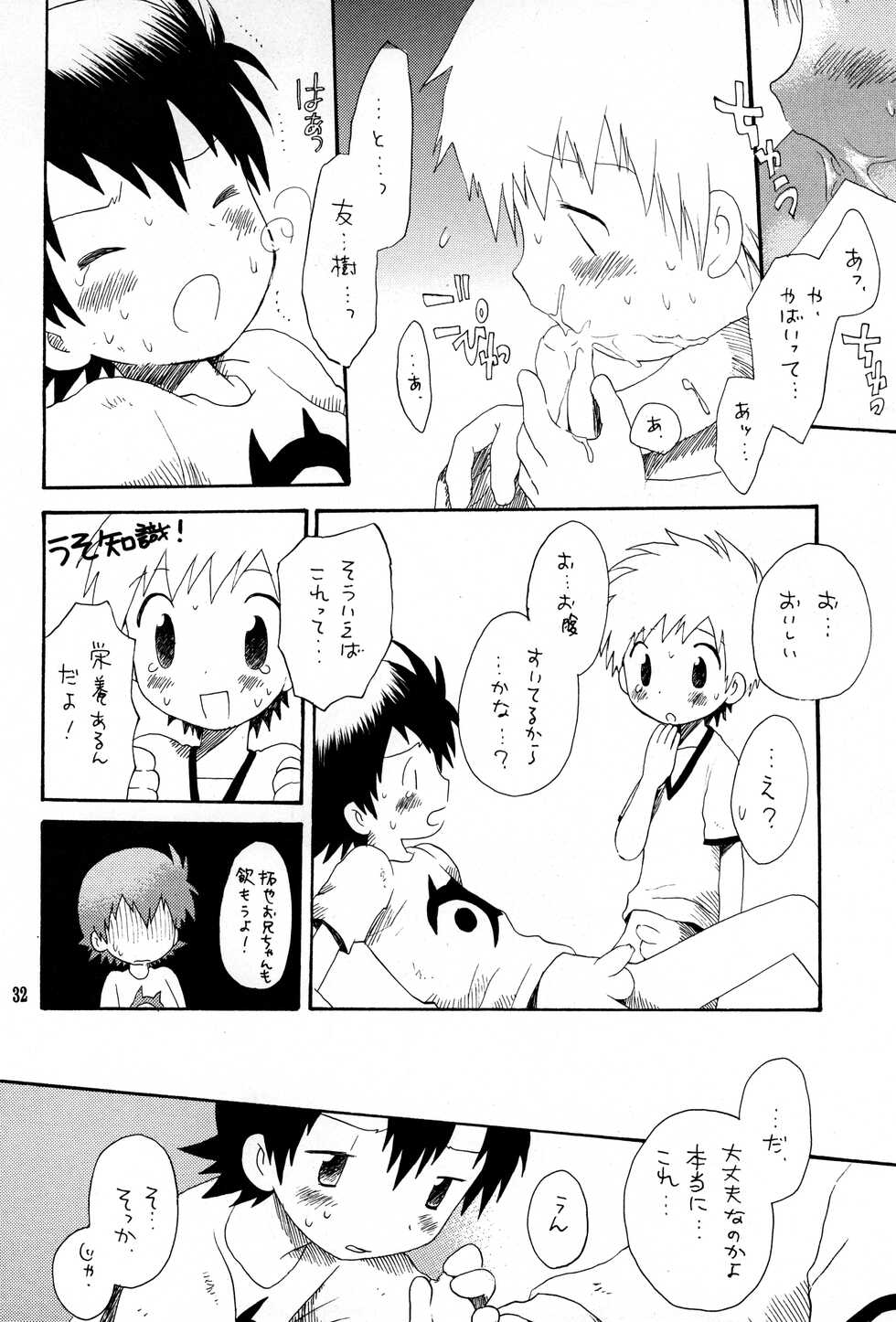 (C62) [Kuruguru DNA (Hoshiai Hilo)] Brother Blue Berry (Digimon Frontier) - Page 31