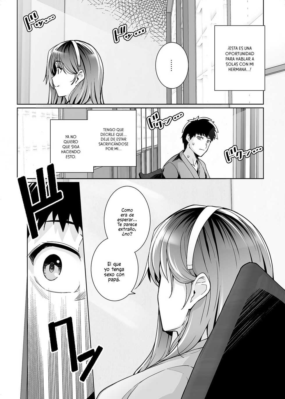 [Royal Bitch (Haruhisky)] Ane wa Oyaji ni Dakareteru 2 | My Sister Sleep With My Dad 2 [Spanish] [xoda134] [Decensored] [Digital] - Page 38