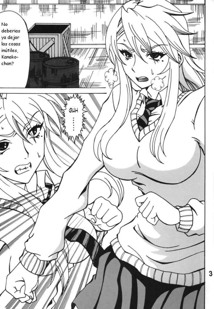 (C78) [RPG COMPANY 2 (Souma-Monooki 2tsu-Rousoku)] Chin Koi! (Nyan Koi!) [Spanish] [doujinshihot] - Page 2