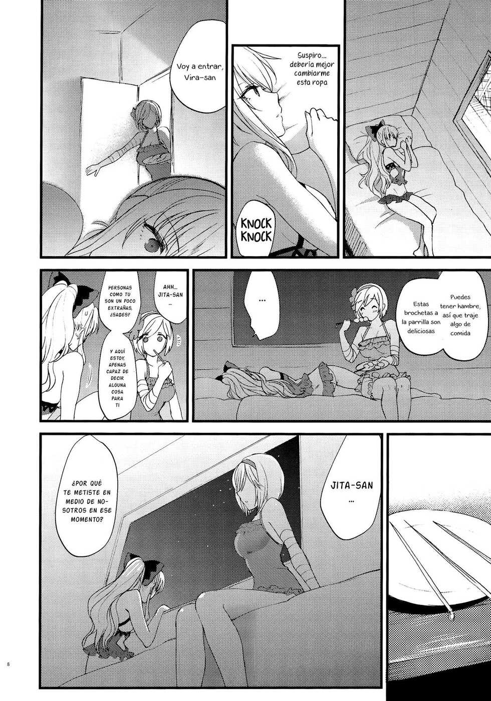 (C89) [Earthean (Syoukaki)] Yousei-tachi no Itazura | A Prank The Fairies Played On Us (Granblue Fantasy)  [Spanish] [BooScans] - Page 8