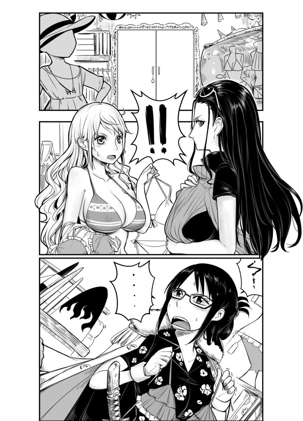 [Yuriwhale] Robin Nami Medley (One Piece) - Page 2