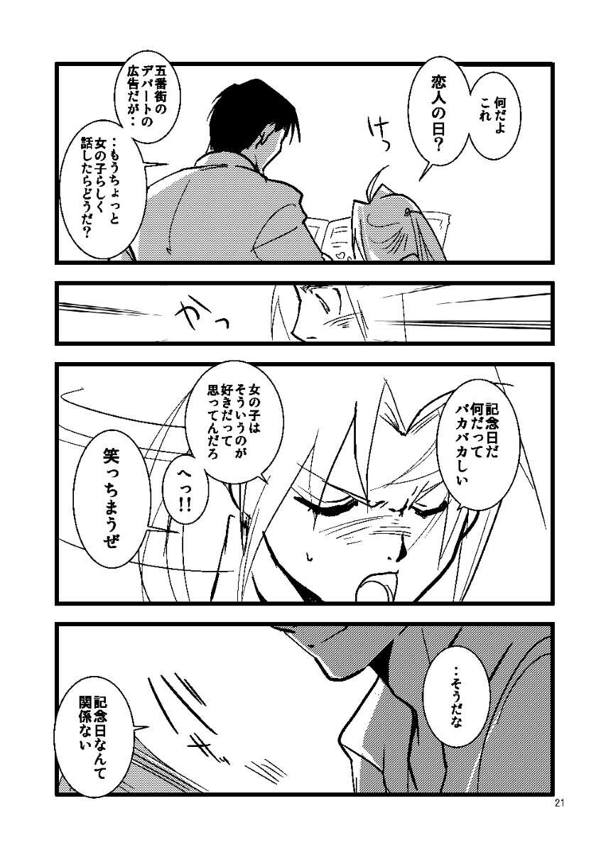 [Cucumis] Euphoria (Fullmetal Alchemist) - Page 19
