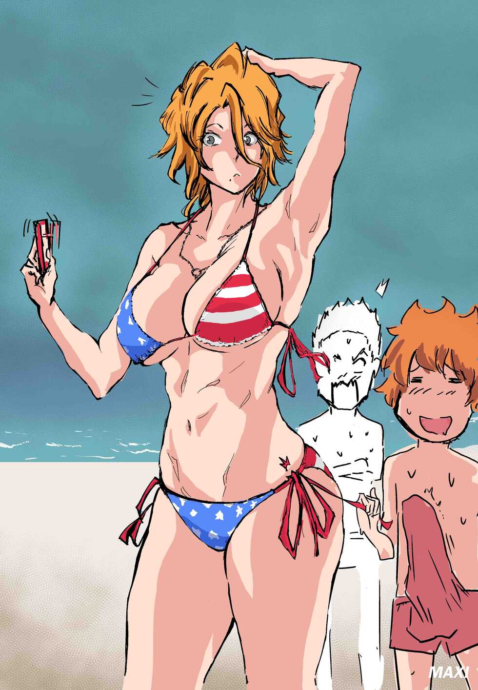 [maxi] On the duty with new bikini!? (Bleach) - Page 3