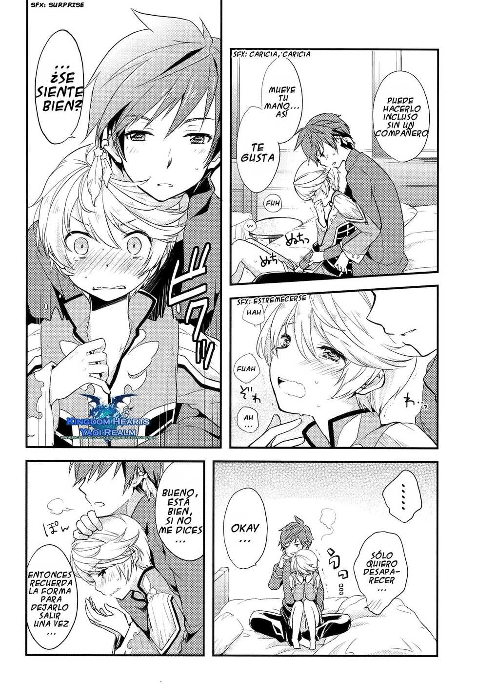 (HaruCC20) [DearMyFriends (Yukako)] Datte Dare mo Oshiete Kurenai (Tales of Zestiria) [Spanish] [Kingdom Hearts Yaoi Realm] - Page 11