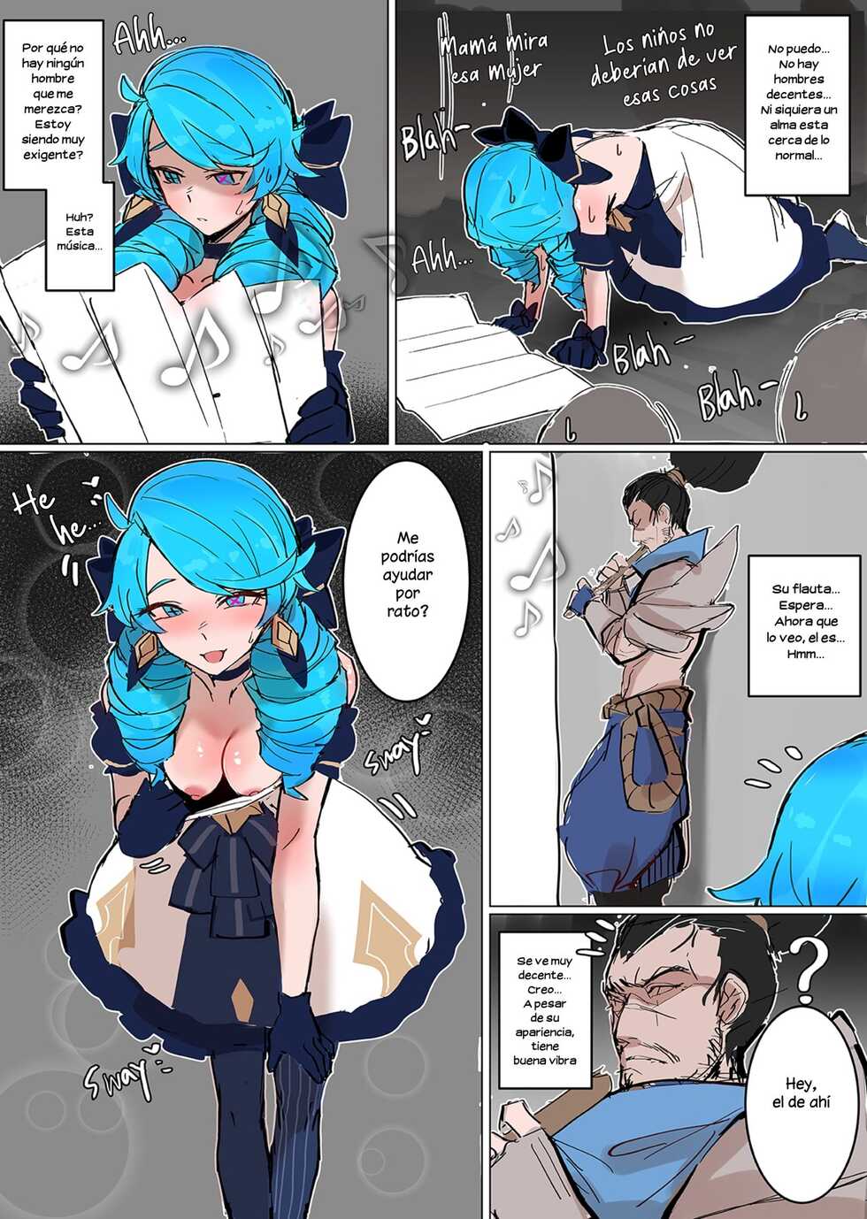 [hudak] Gwen (League of Legends)  [Spanish] [Morros TRANSLATIONS] - Page 7