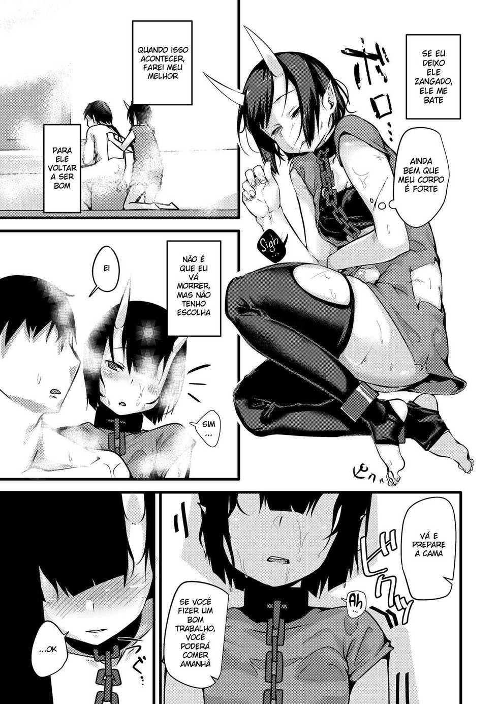 [TSF no F (Uno Ryoku)] Mio TS Dorei Oni | A Escrava Oni Transgredida [Portuguese-BR] [DiegoVPR] - Page 18