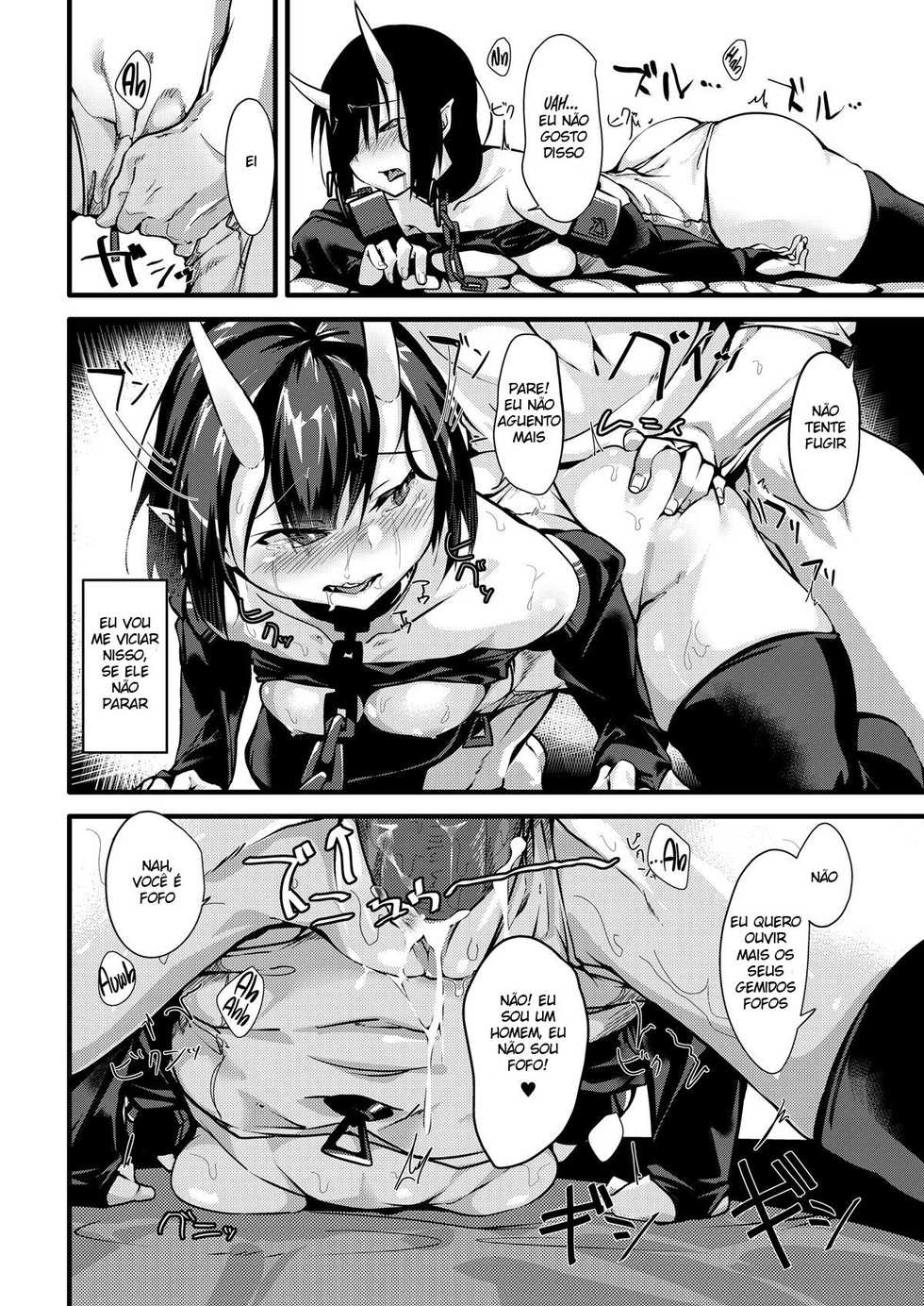 [TSF no F (Uno Ryoku)] Mio TS Dorei Oni | A Escrava Oni Transgredida [Portuguese-BR] [DiegoVPR] - Page 27