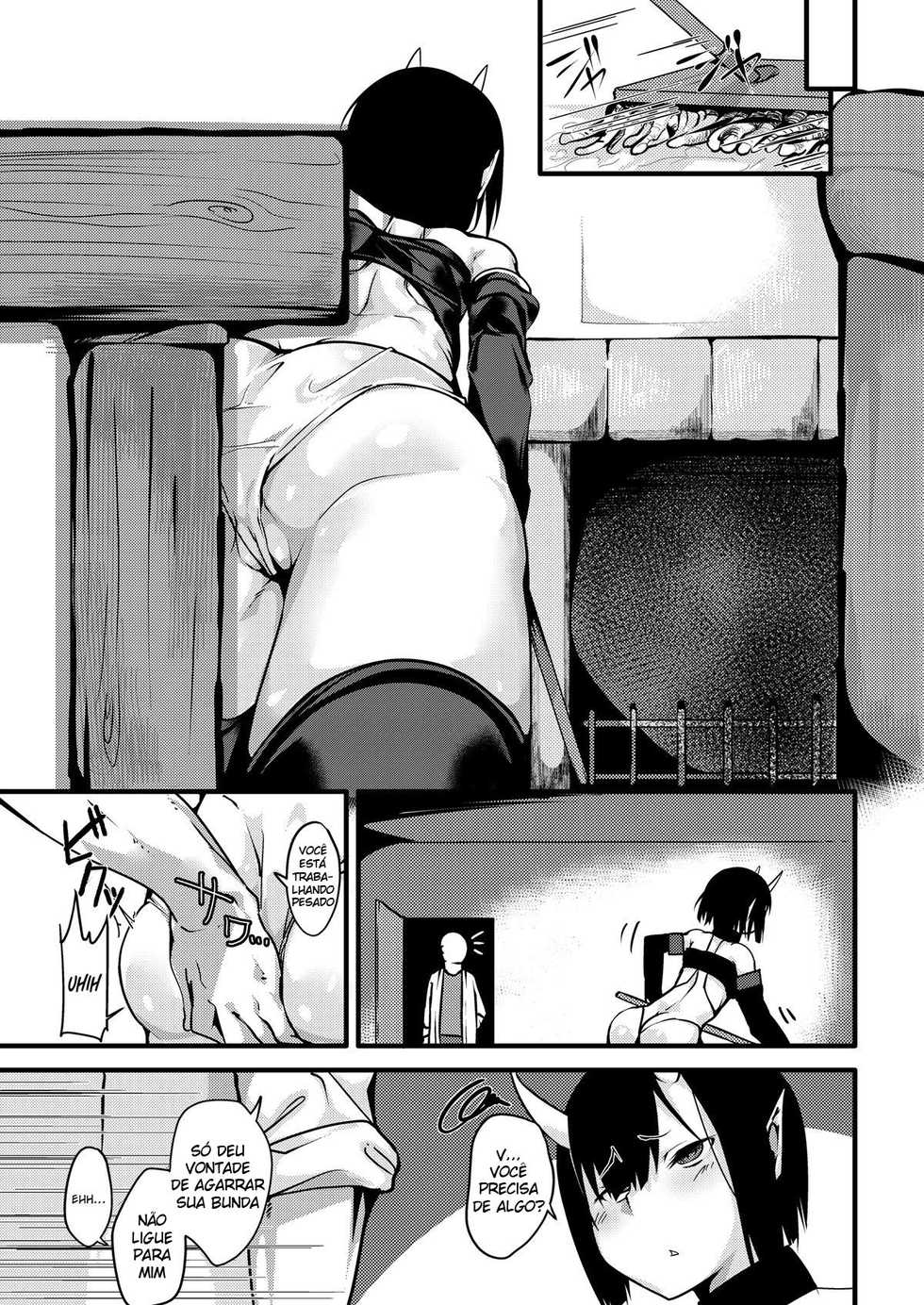 [TSF no F (Uno Ryoku)] Mio TS Dorei Oni | A Escrava Oni Transgredida [Portuguese-BR] [DiegoVPR] - Page 32