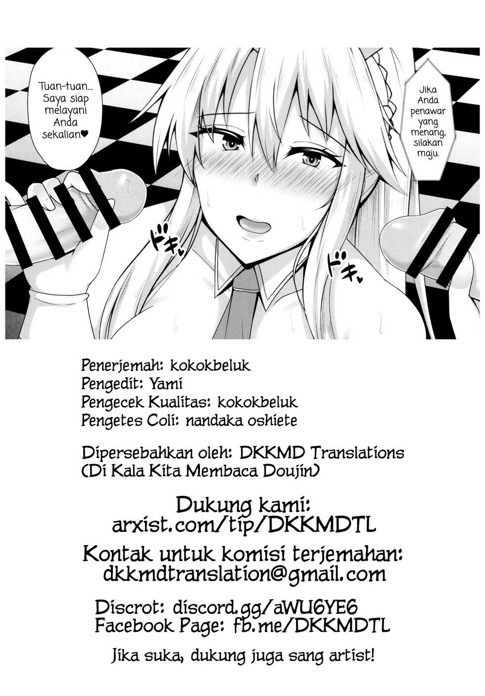 [Taishou Romanesque (Toono Suika)] Shishi ga Usagi ni Ochiru Toki (Fate/Grand Order) [Indonesian] [DKKMD Translations] [Digital] - Page 25