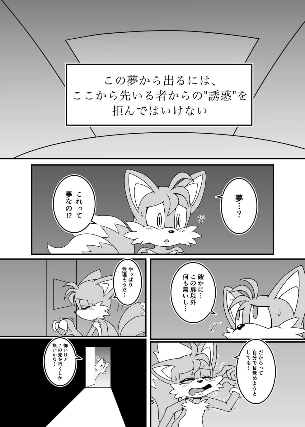 [Furry Fandom (Michiyoshi)] Kemono no Kanzume Kanzenban Gaiden 5 (Sonic the Hedgehog) [Digital] - Page 5