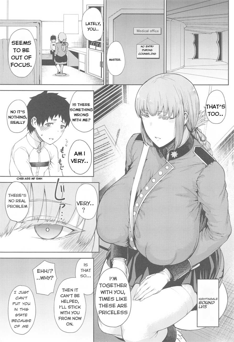 (C99) [Tanic Ya (Tanishi)] Chiryou desu (Fate/Grand Order) [English] - Page 2