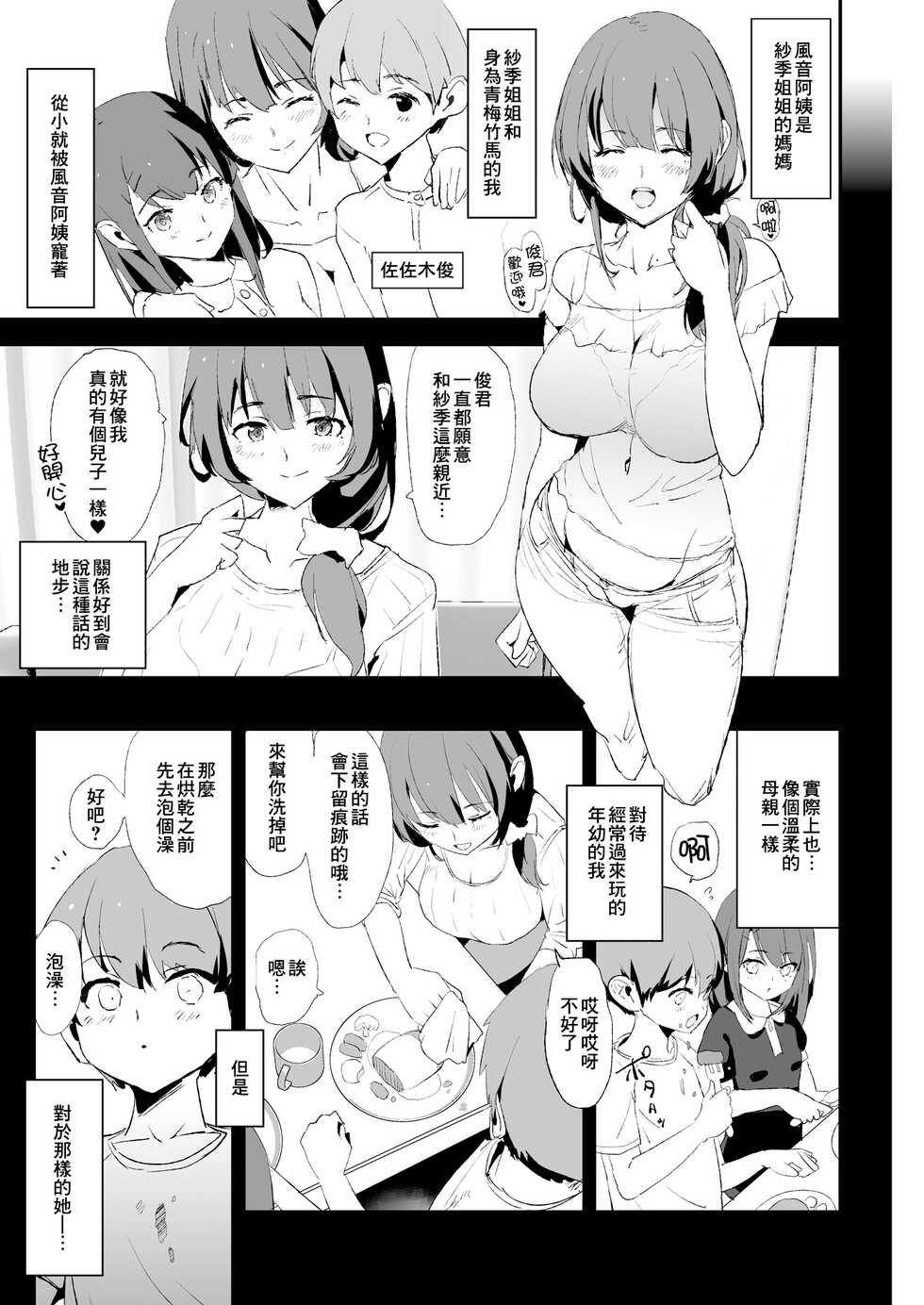 [Yami ni Ugomeku (Dokurosan)] Musume no Tsugi wa Mama Onaho - Onaho Gasshuku #2 + Omake [Chinese] [臭鼬娘漢化組] [Digital] - Page 5