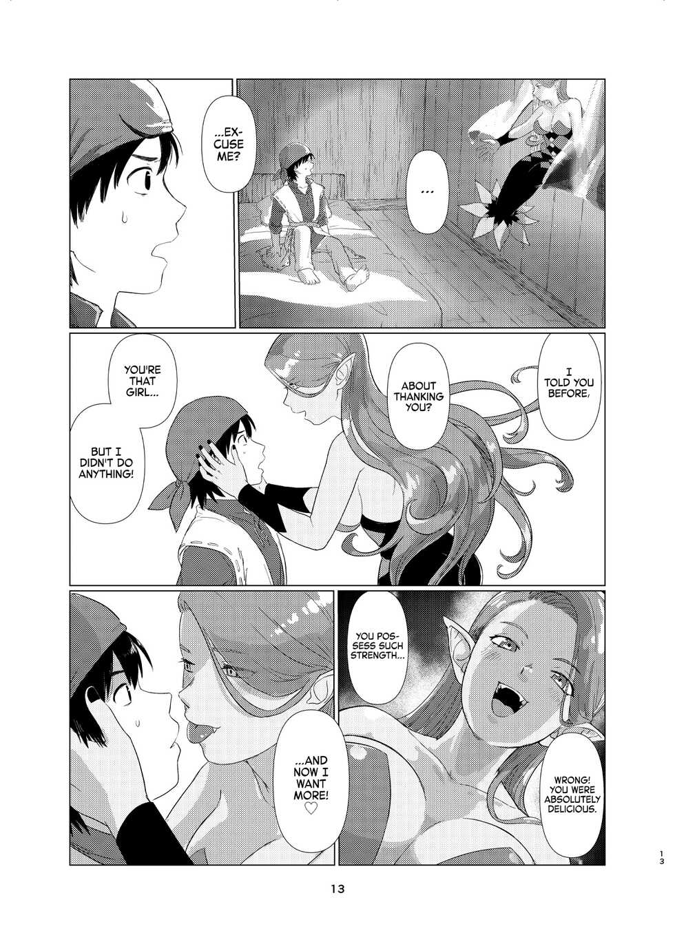 [Nezumichiru] Witch Lady-san ni Sinuhodo Aisareru Hon | LOVED to DEATH by WITCH LADY-SAN Book (+OMAKE) (Dragon Quest VIII) [EHCOVE]  [English] - Page 12