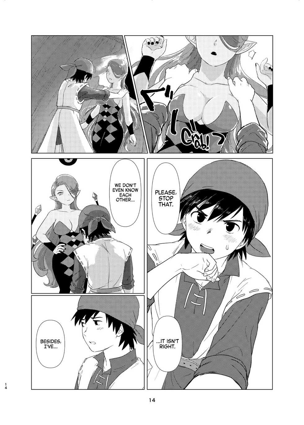 [Nezumichiru] Witch Lady-san ni Sinuhodo Aisareru Hon | LOVED to DEATH by WITCH LADY-SAN Book (+OMAKE) (Dragon Quest VIII) [EHCOVE]  [English] - Page 13