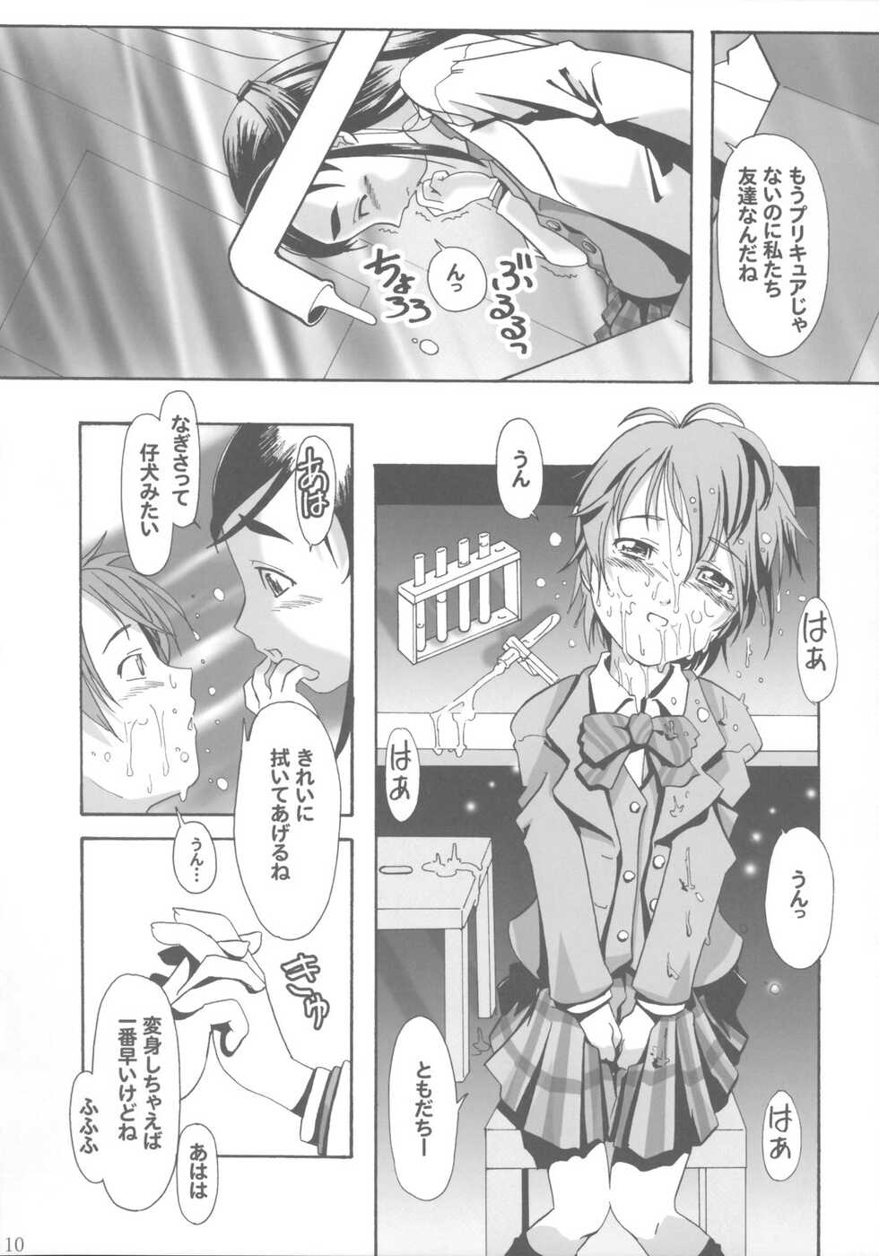 (SC27) [Gallery Walhalla (Kanoe)] Chinpo Hayasu no Akita yo (Futari wa Precure) - Page 9