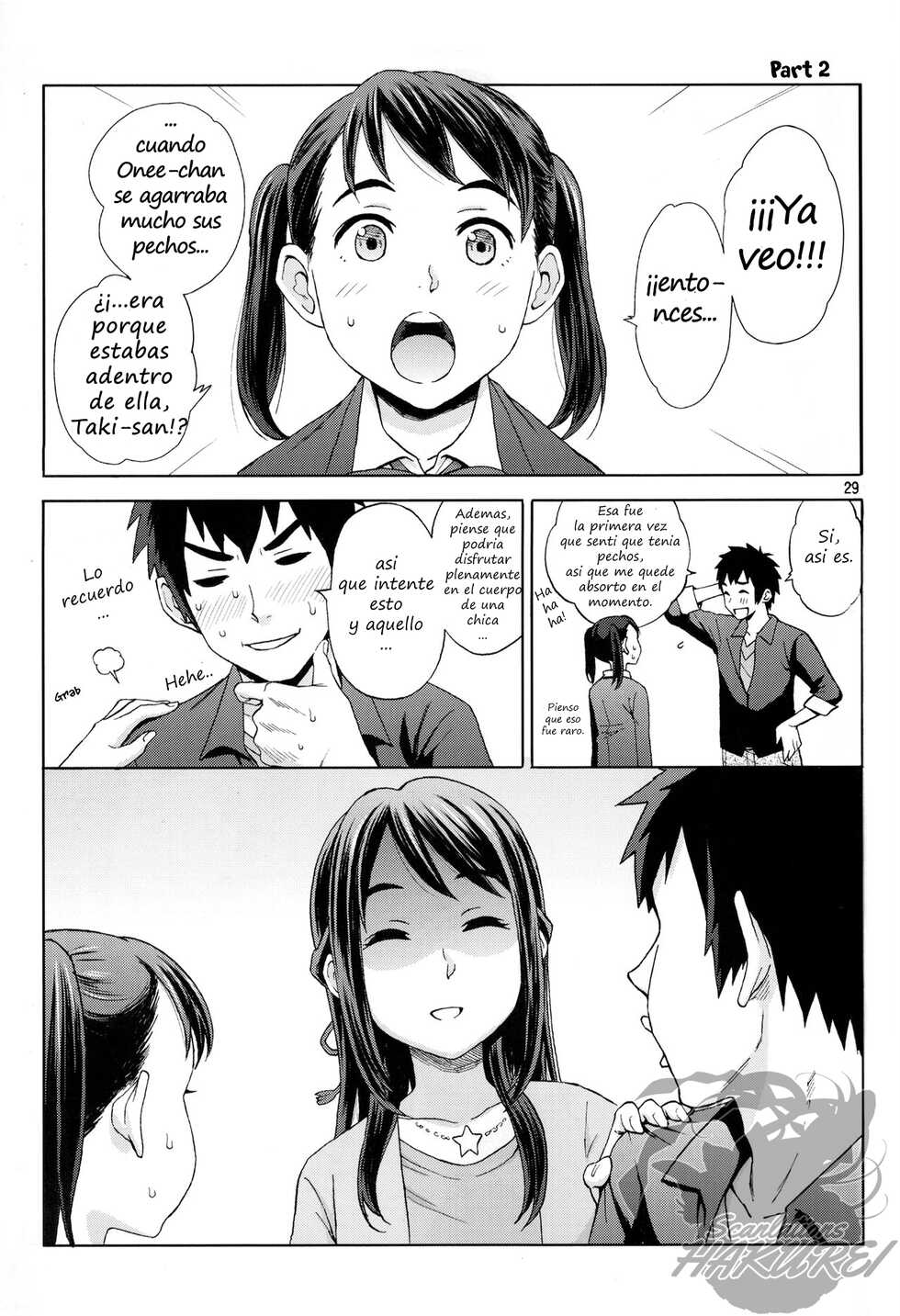 (C92) [Local Kintas (Coelacanth)] & and & (Kimi no Na wa.) [Spanish] [ScanHakurei] - Page 29