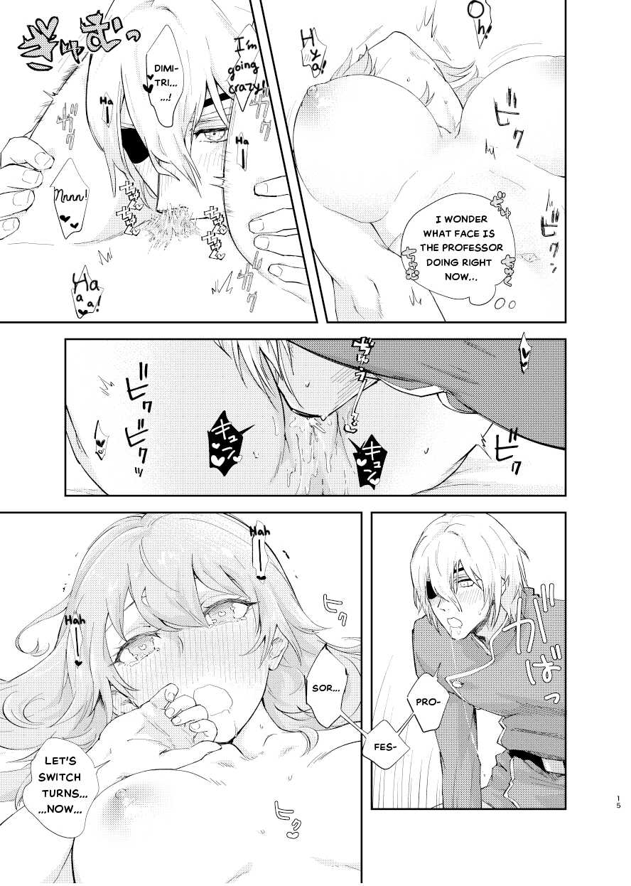 (Kokuin no Hokori 10) [envy (Yuru Kuchi)] Ake-iro no Futari | A colorful Awakening. (Fire Emblem: Three Houses) [English] - Page 12