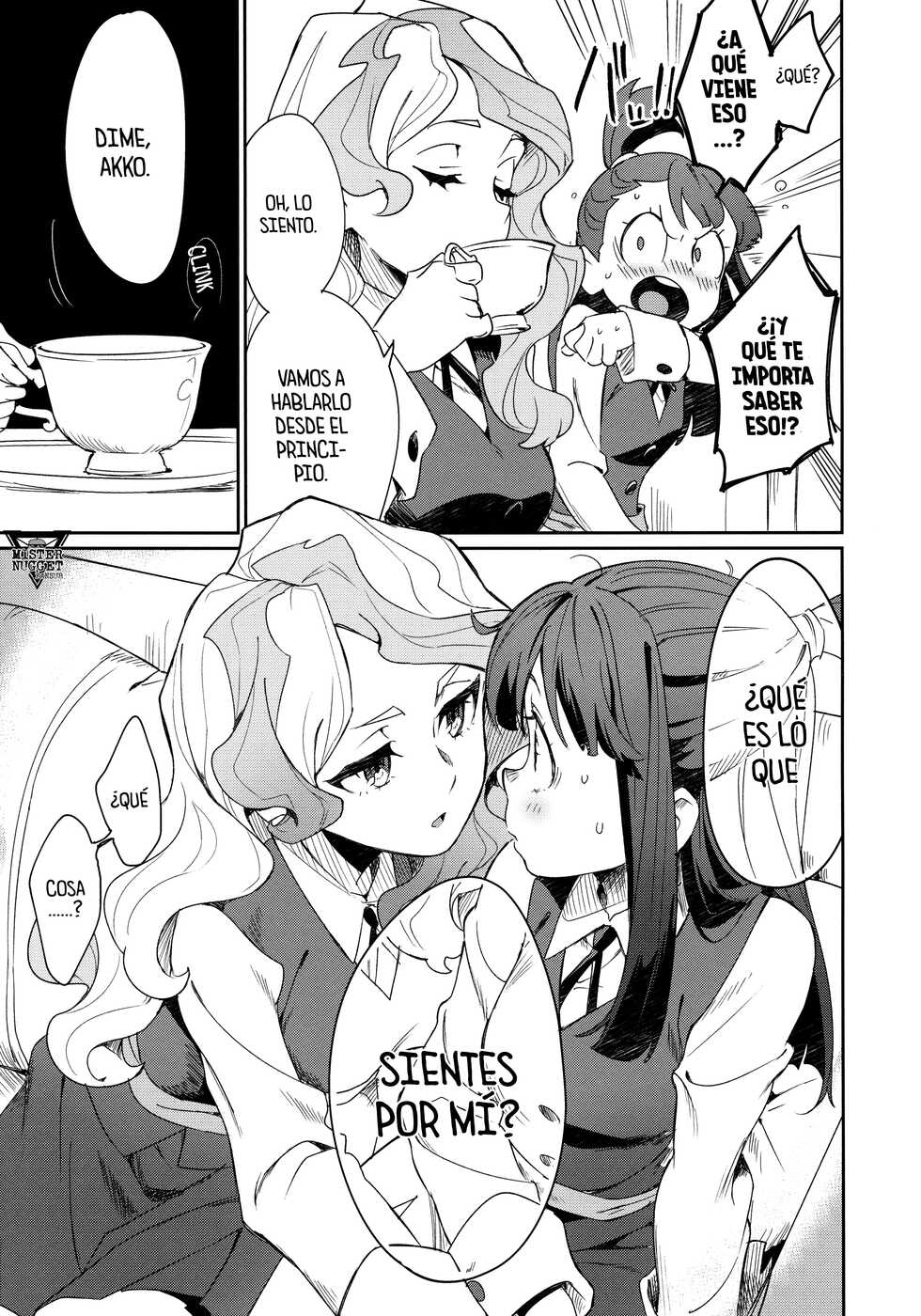(C92) [DAICHIBOKUJOU (Makiba)] xxx (Little Witch Academia) [Spanish] [Mister Nugget] [Decensored] [Digital] - Page 9