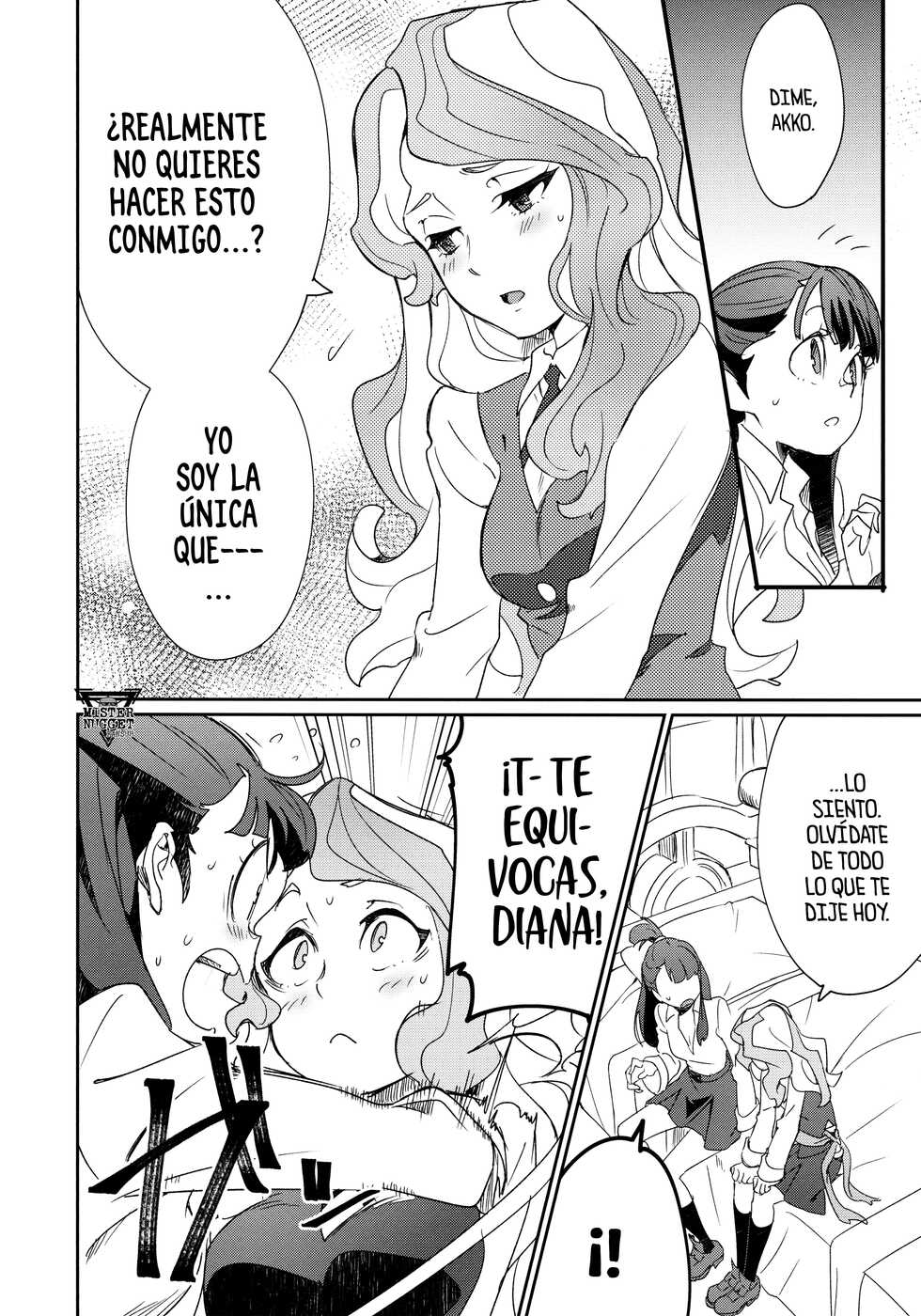 (C92) [DAICHIBOKUJOU (Makiba)] xxx (Little Witch Academia) [Spanish] [Mister Nugget] [Decensored] [Digital] - Page 16