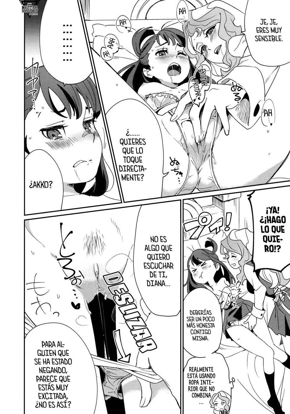 (C92) [DAICHIBOKUJOU (Makiba)] xxx (Little Witch Academia) [Spanish] [Mister Nugget] [Decensored] [Digital] - Page 24