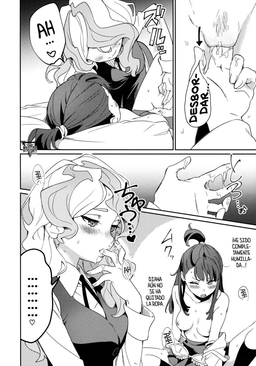 (C92) [DAICHIBOKUJOU (Makiba)] xxx (Little Witch Academia) [Spanish] [Mister Nugget] [Decensored] [Digital] - Page 28