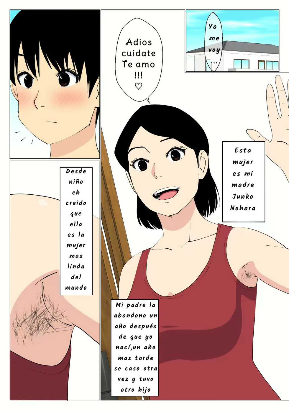 [Oroboy] Deki no Warui Ani to Kaa-san ga Sex Shiteta Hanashi | Mi Madre y Mi Hermano [Spanish][De Las Cenizas Resurgiremos] - Page 2